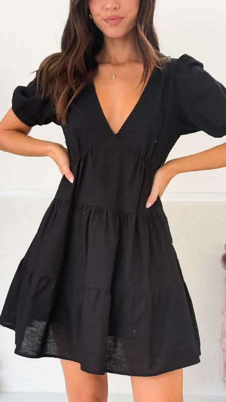 Billie Mini Dress - Black