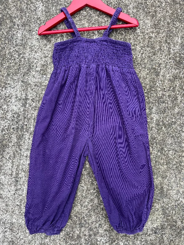 Purple cord jumpsuit  12-18m (80-86cm)