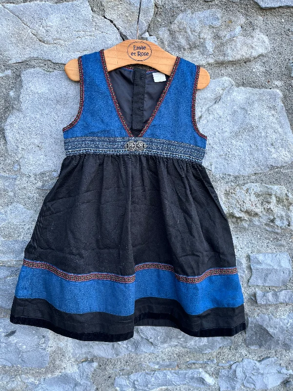 Norwegian folk dress  6-9m (68-74cm)