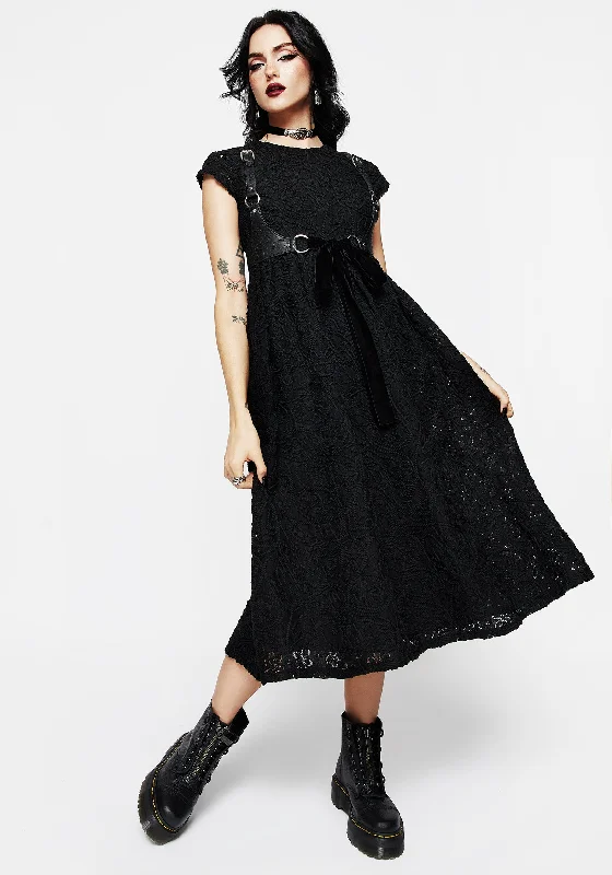 Maladie Midi Smock Dress