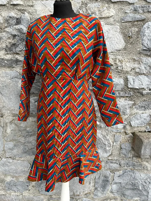 Rusty chevron dress uk 8-10