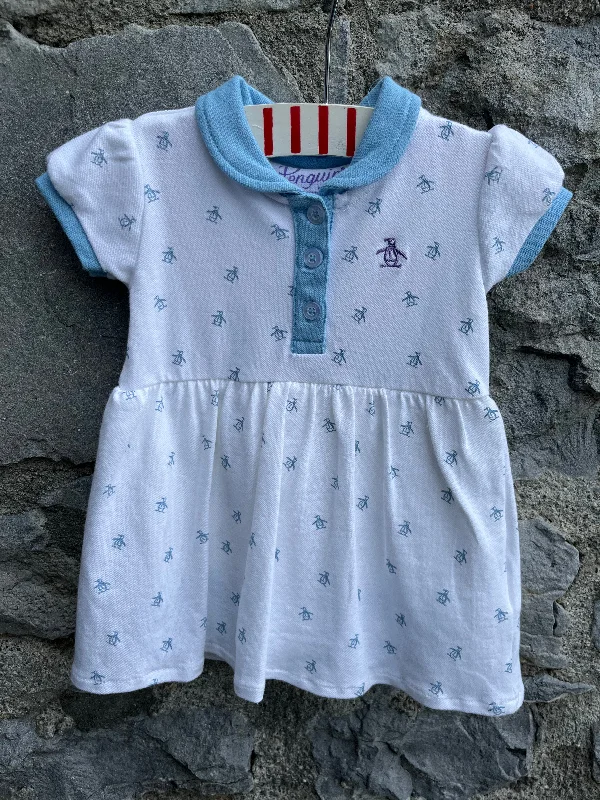 Penguin dress with vest  3-6m (62-68cm)