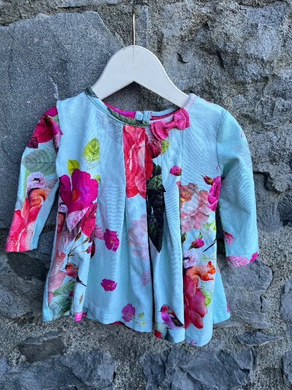 Floral tunic   0-3m (56-62cm)