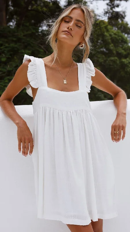 Josifine Dress - White