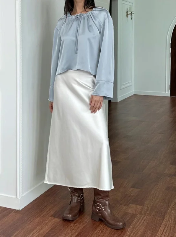 SS10 - Costelle Satin Skirt