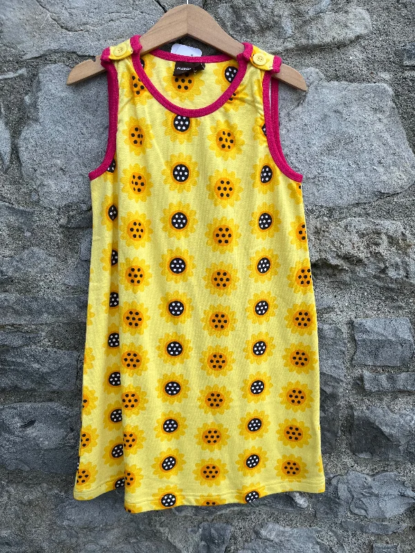 Sunflowers pinafore  9-10y (134-140cm)