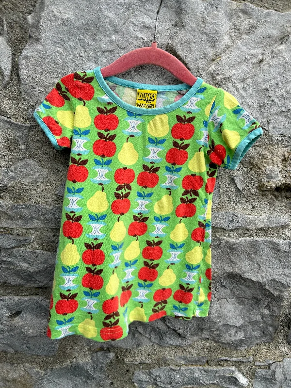 Pears&apples green tunic  9-12m (74-80cm)