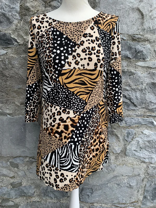 Animal prints tunic  uk 10