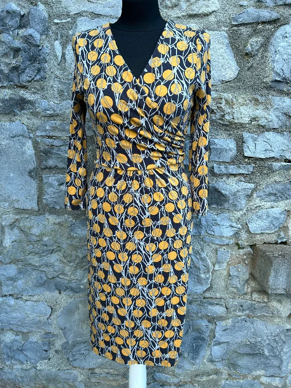 Mustard spots dress uk 8