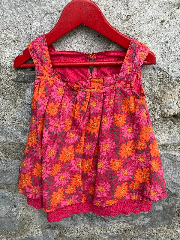 Floral tunic   12-18m (80-86cm)