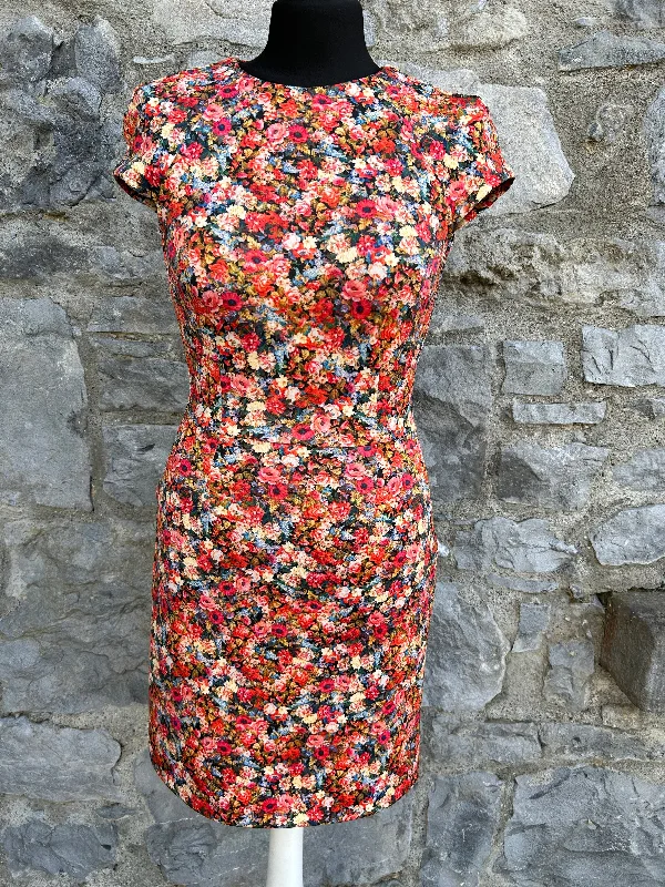 Colourful flowers dress uk 6-8