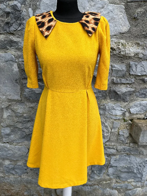 Mustard dress uk 6-8