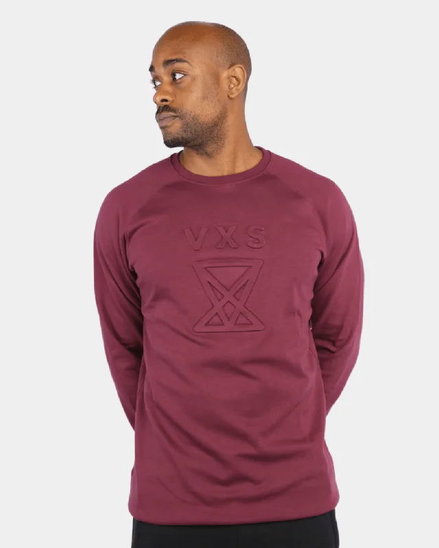 Embossed Jumper [Burgundy]