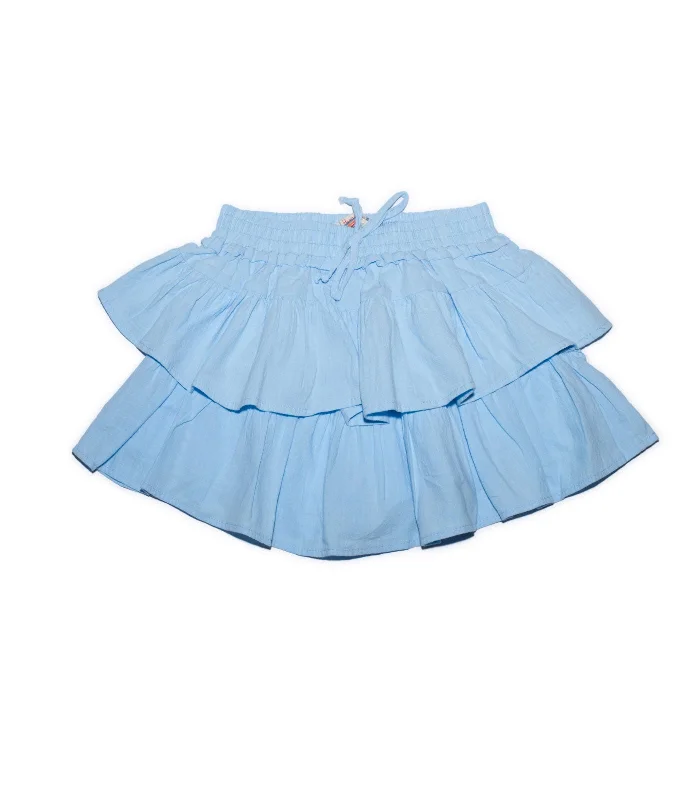 Vintage Havana Girls Pippa Sky Blue Skort