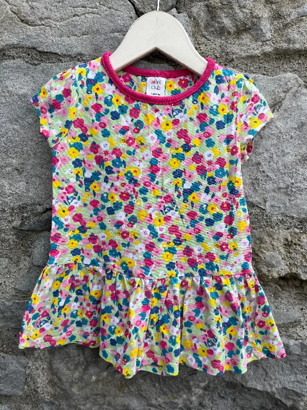 Floral tunic   9-12m (74-80cm)