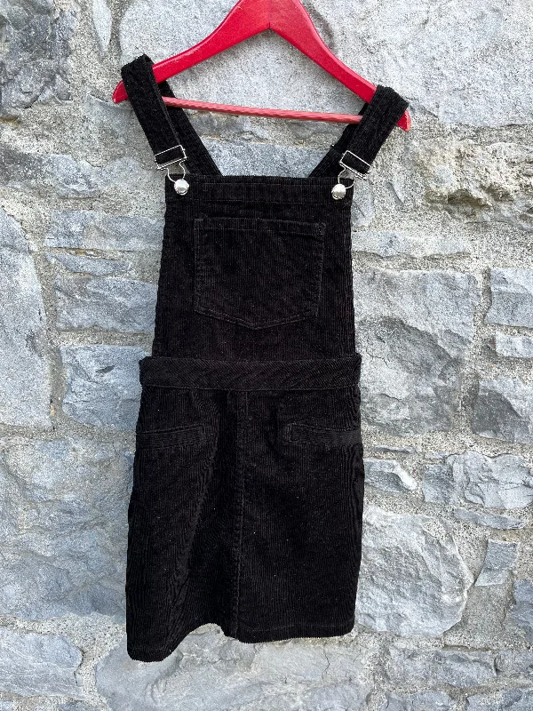 Black cord pinafore uk 4-6