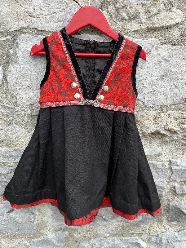 Norwegian folk dress  9-12m (74-80cm)