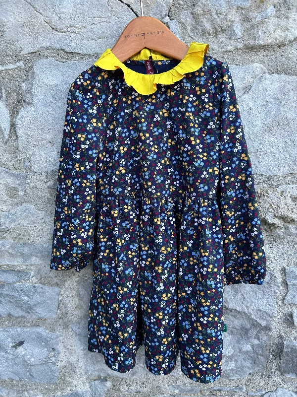 Navy floral dress 2-3y (92-98cm)